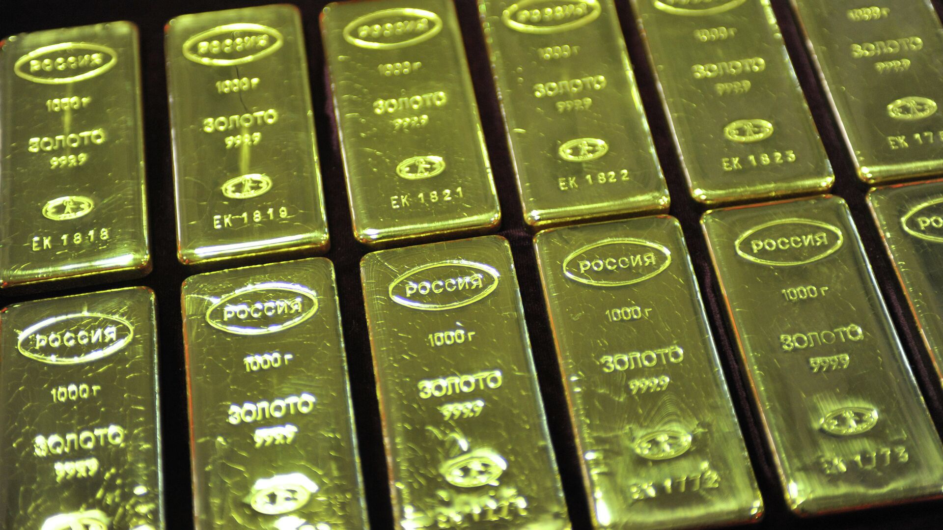 Запасы золота в резервах ЦБ РФ за сентябрь выросли на 0,13%