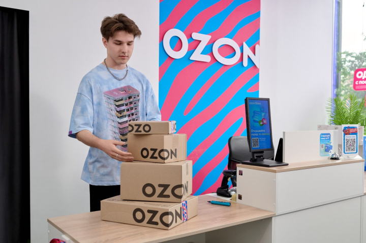 Ozon назвал среднее время визита россиян в ПВЗ